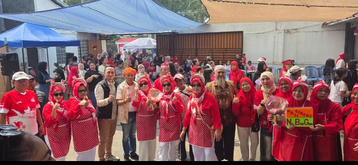 Diani Budiarto Hadiri Launching Kampung Mural Cikaret