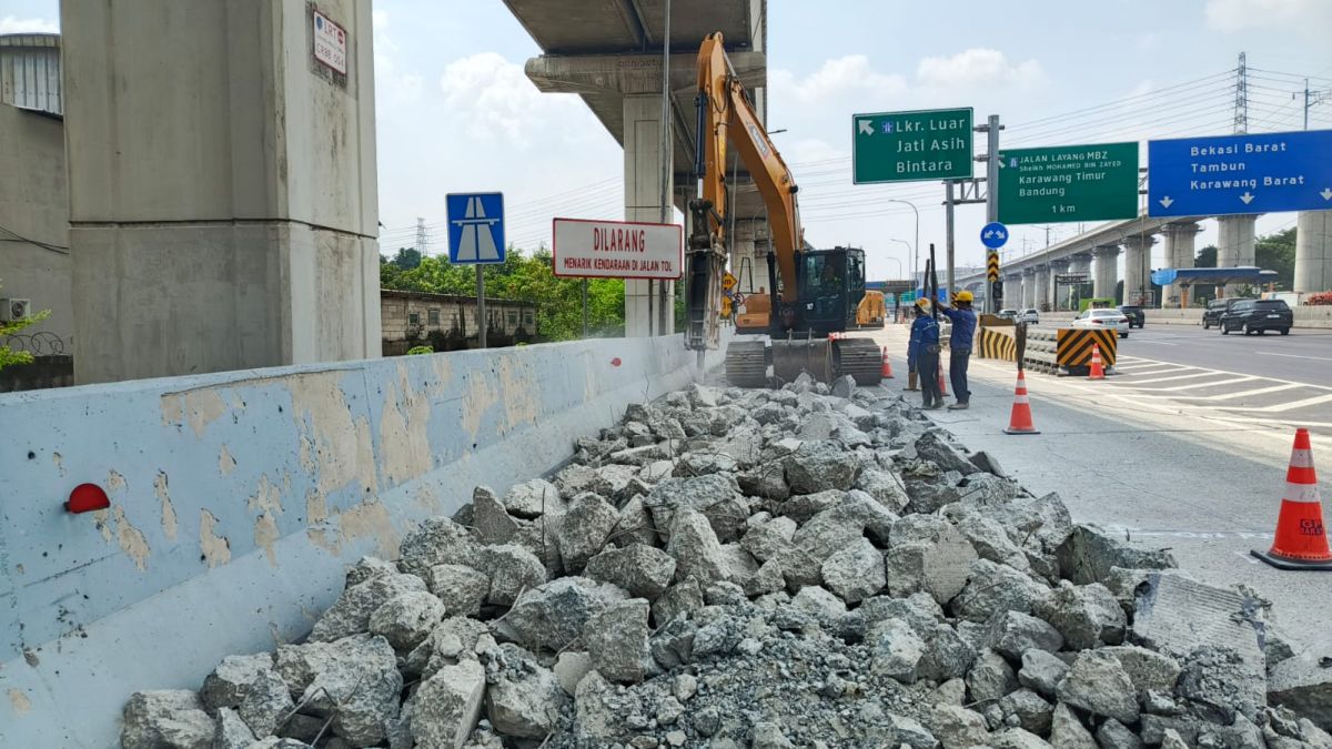 Jasa Marga Lakukan Rekonstruksi Perkerasan Tol Jabodetabek, Atur Waktu Perjalanan Anda