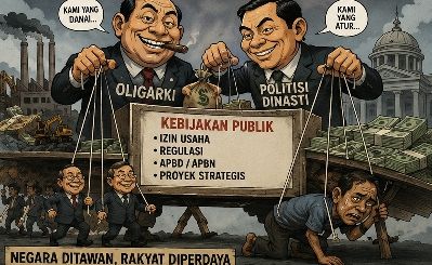 Kerajaan Nepotisme Oligarki? Membongkar Ambisi Tersembunyi di Balik Narasi “Pengabdian”