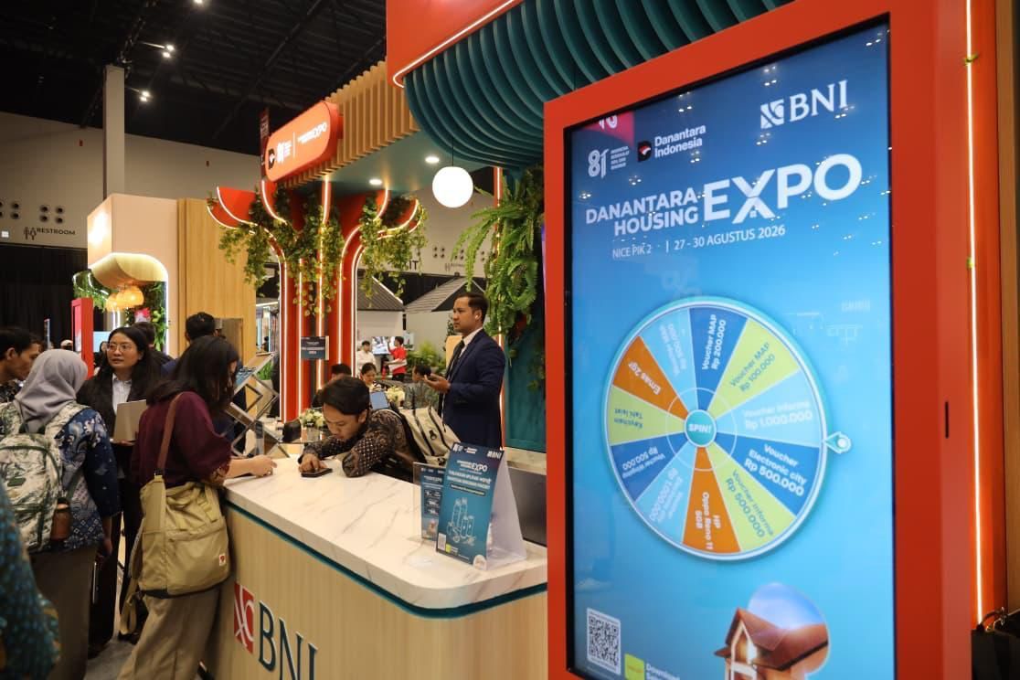 PT Bank Negara Indonesia (Persero) Tbk (BNI) menawarkan kemudahan pembiayaan kepemilikan rumah melalui program KPR BNI Griya dalam ajang Danantara Housing Expo 2026/dok BNI