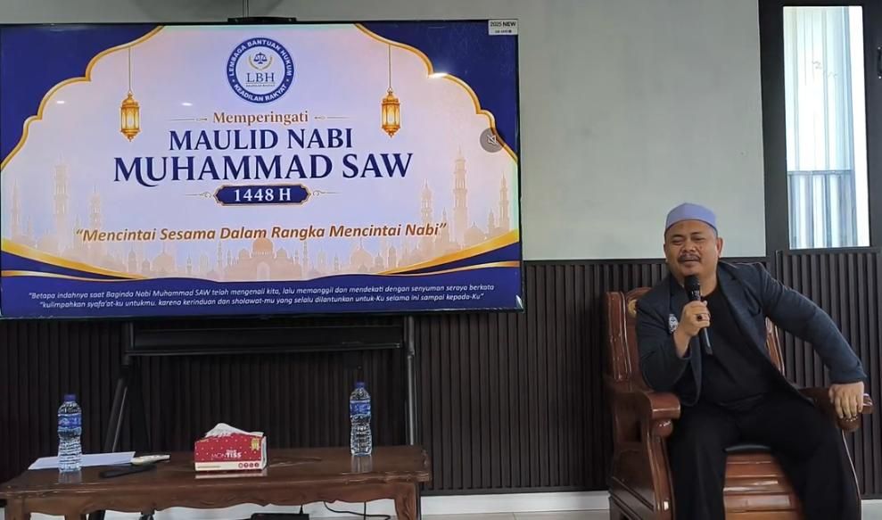 Peringati Maulid Nabi, LBH Keadilan Rakyat Angkat Tema Mencintai Sesama dalam Rangka Mencintai Nabi