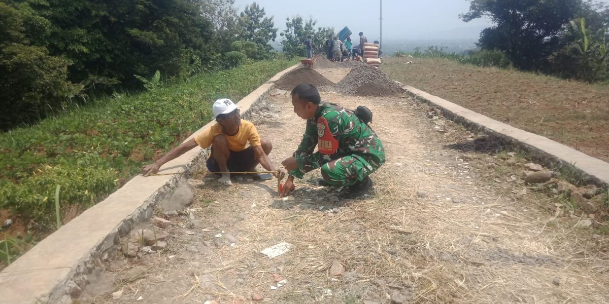 Betonisasi Jalan Kampung Situ Uncal Rampung, Buka Akses Pertanian dan Ekonomi Warga