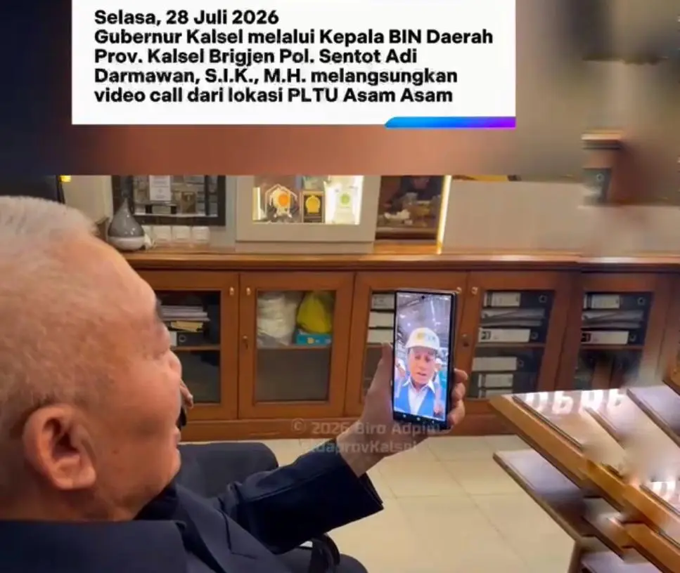 Kabinda Kalsel Tinjau Langsung PLTU Asam-Asam, Perkuat Koordinasi Percepatan Pemulihan Listrik di Kalimantan