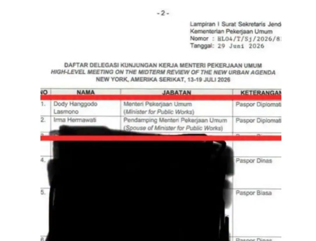 Sorotan Kunker Menteri PU ke New York dan Aturan Perjalanan Dinas