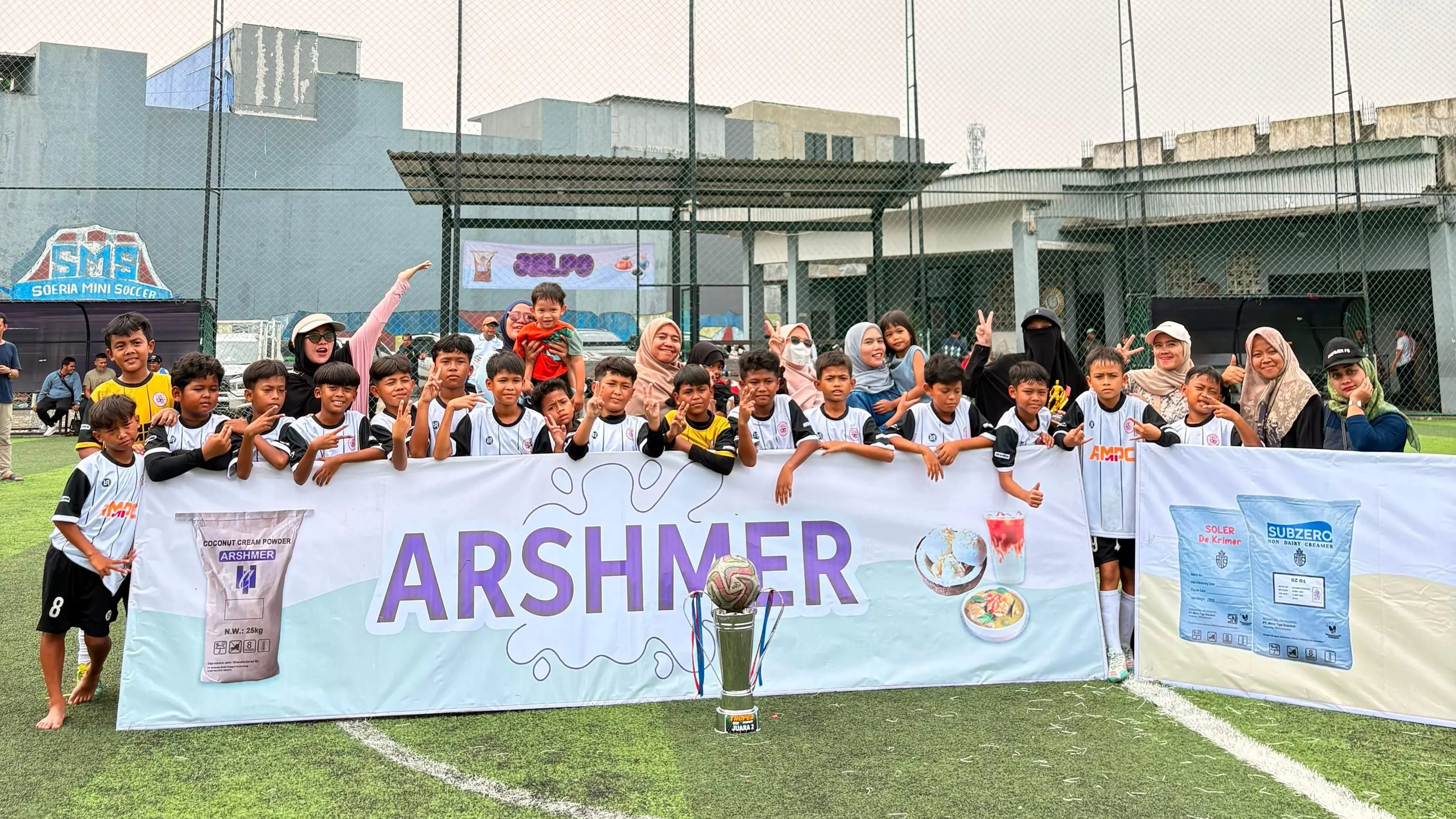 ARSHMER FC Cetak Mental Juara Sejak Dini, Raih Juara II Trofeo dan Tanamkan Semangat Pantang Puas