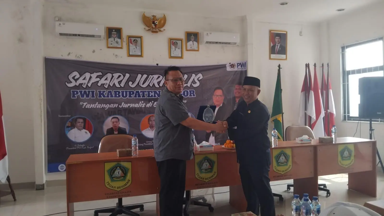 Safari Jurnalis PWI Kabupaten Bogor Sambangi Sukajaya, Perkuat Literasi Media dan Promosikan Potensi Daerah