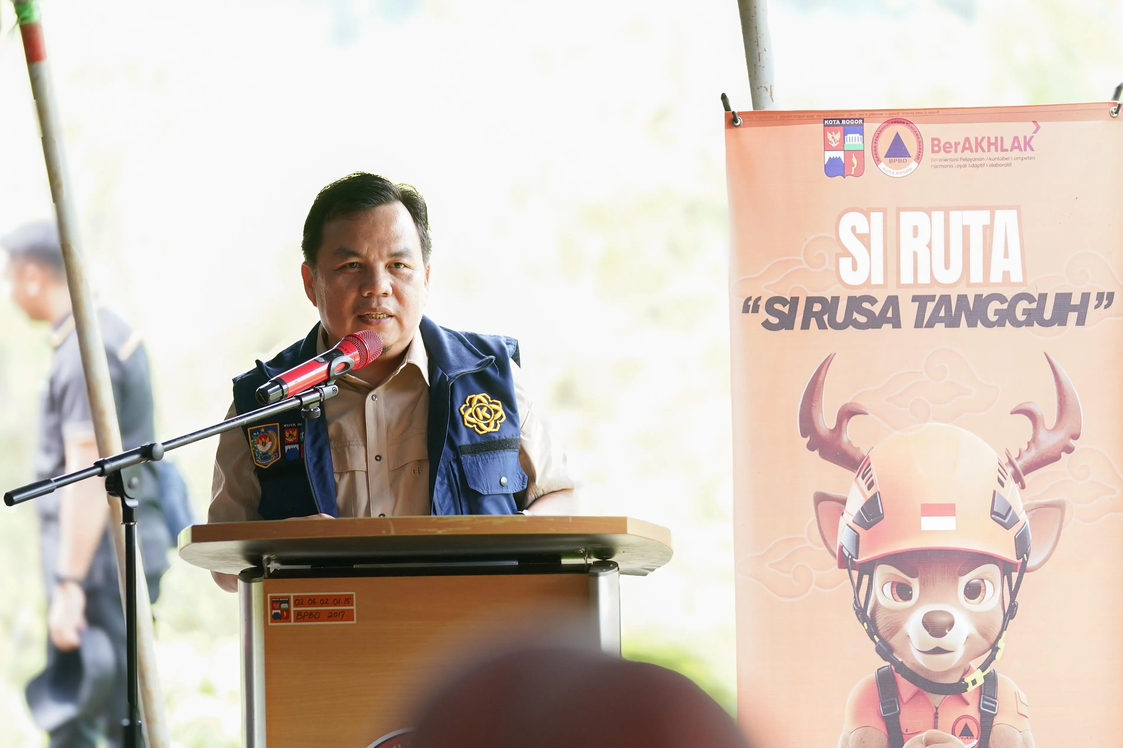 Ketua DPRD Kota Bogor Hadiri Deklarasi Kencana, Tekankan Kesiapsiagaan Bencana