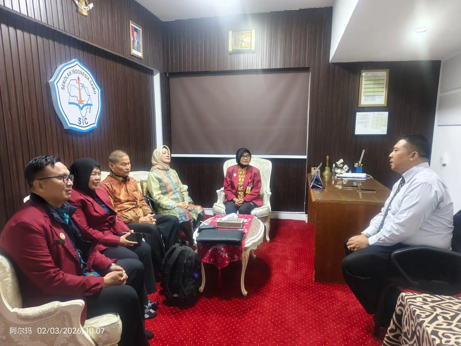 Dari Kairo hingga Mekah, Alma Wiranta Tanamkan Semangat Bela Negara kepada Siswa WNI di Luar Negeri