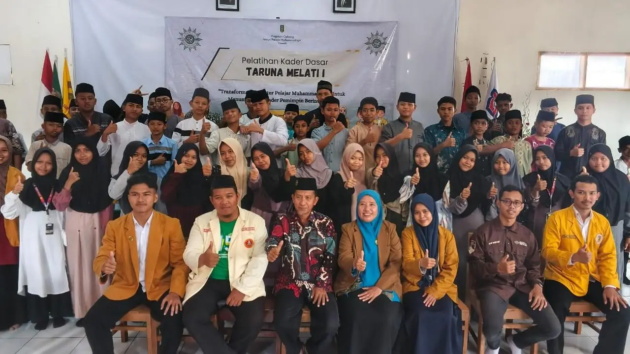 SMP Muhammadiyah Rawalo Gelar Pelatihan Taruna Melati I Perkuat Kaderisasi Pelajar di Banyumas