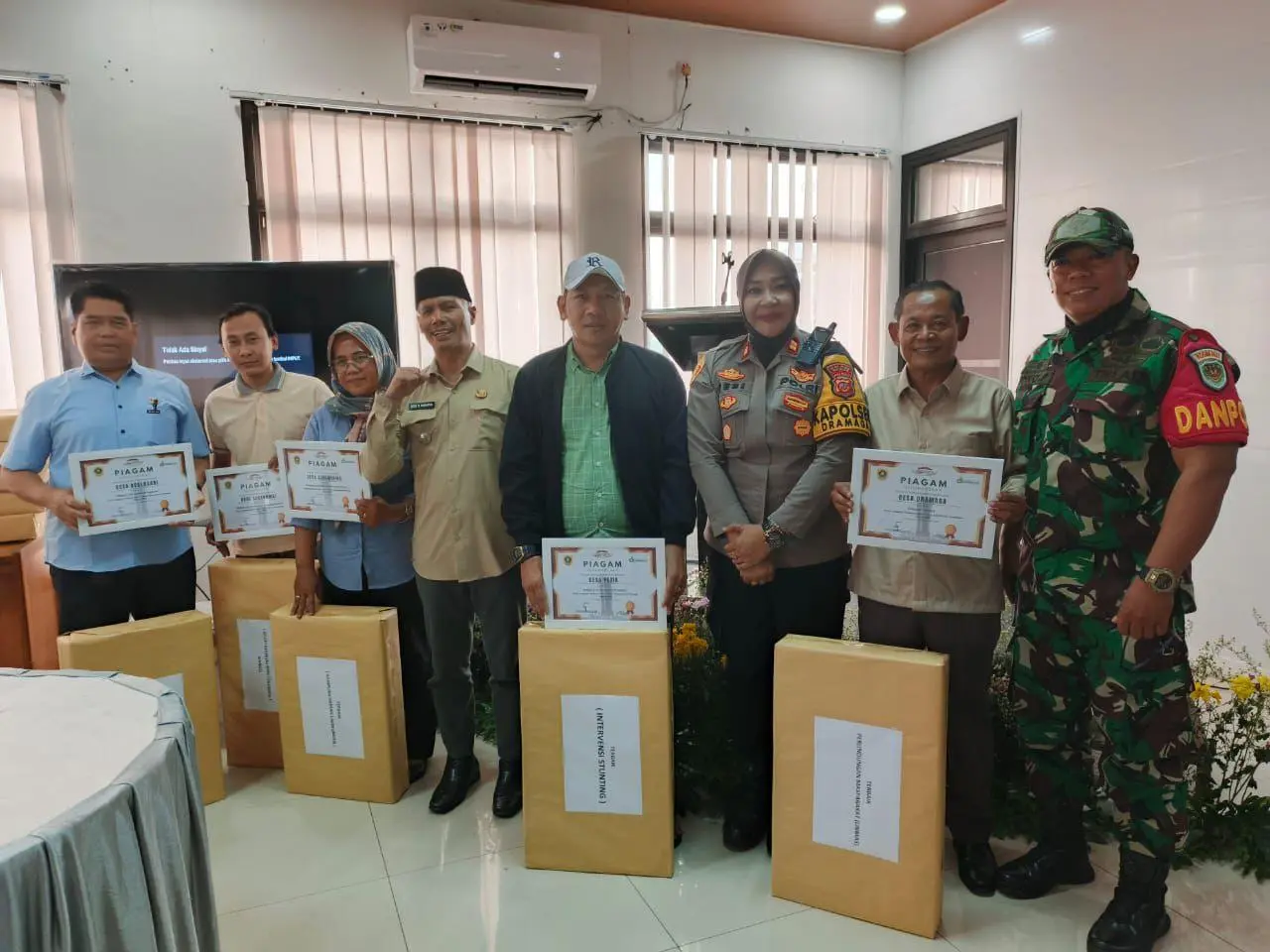 Kapolsek Dramaga Hadiri Refleksi Akhir Tahun 2025, Sampaikan Imbauan Jaga Kamtibmas