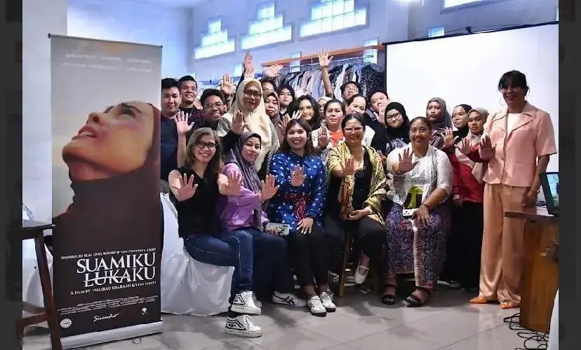 Stop Normalisasi KDRT, Mengemuka dalam Preview dan Diskusi Film Suamiku, Lukaku di Medan