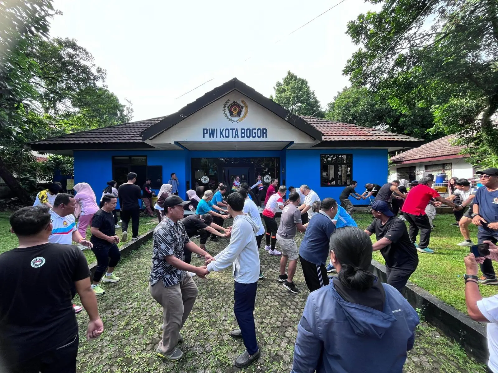 Wakil Wali Kota dan Bank Kota Bogor Ajak Wartawan Sehat dan Menabung
