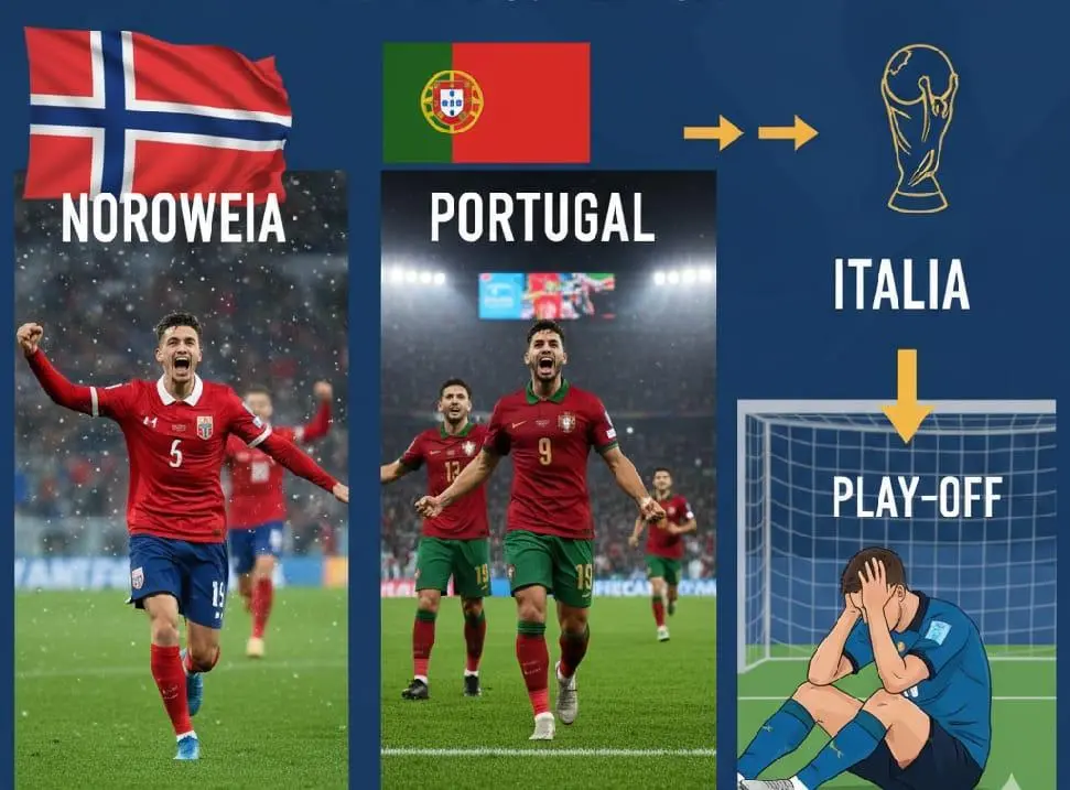 Norwegia dan Portugal Amankan Tiket Piala Dunia 2026, Italia Harus Berjuang