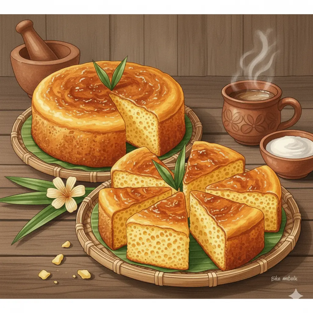 Resep Bika Ambon Pandan yang Lezat dan Mudah Dibuat di Rumah