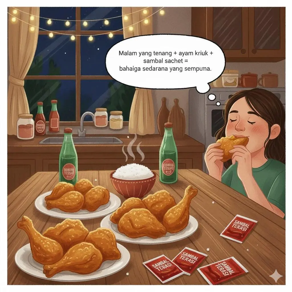 Makan Malam Spesial: Ayam Goreng KFC Ala Rumahan