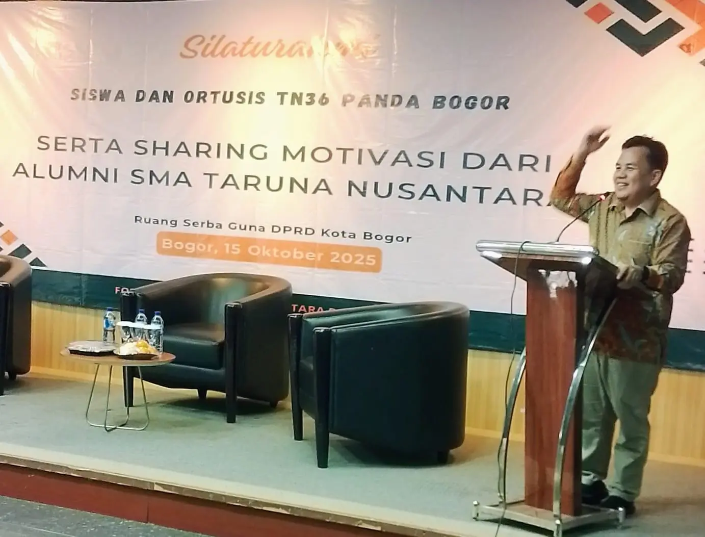 Adityawarman Dorong Siswa Taruna Nusantara Jadi Penggerak Pembangunan