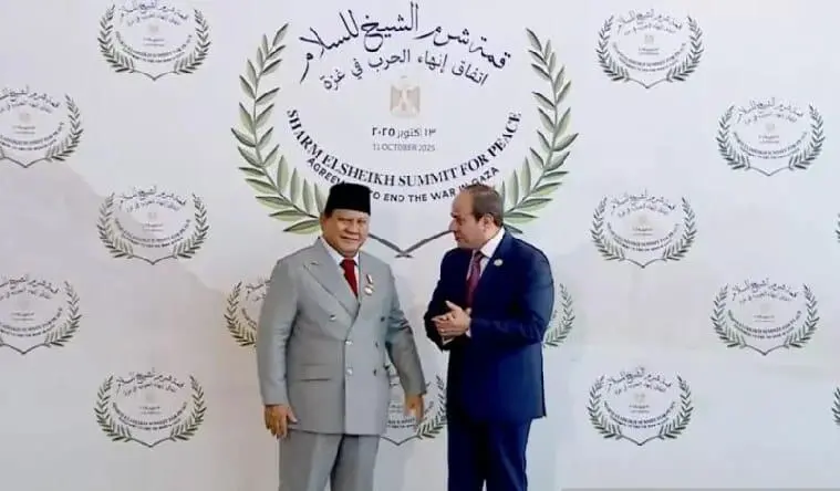 Presiden Prabowo Disambut Hangat di KTT Gaza