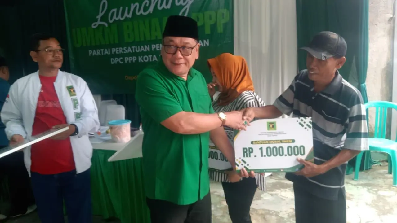 PPP Depok launching bantuan UMKM binaan
