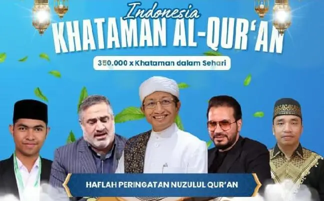 Indonesia Khataman Al-Qur’an: Gerakan Mengaji untuk keberkahan Negeri