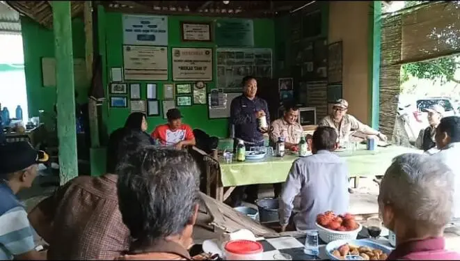Ketua HKTI Depok sosialisasi Pupuk Hayati kepada Petani Jonggol