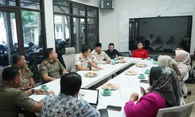 Komisi I Bahas Isu Penegakan Perda di Mako Satpol-PP