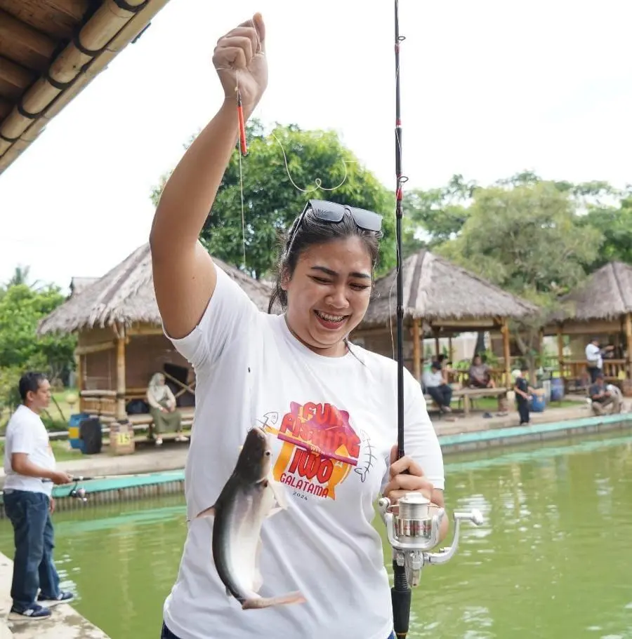 IWO Bogor Raya gelar Jurnalis Mancing Galatama