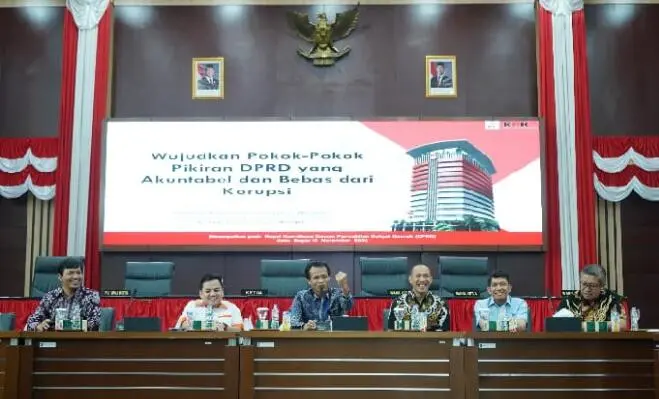 Dukung MCP KPK, DPRD Komitmen Hadirkan Pengelolaan Pokir yang Akuntabel