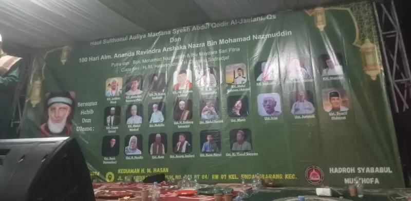 HM. Hasanudin gelar Haul bersama Habib dan Ulama