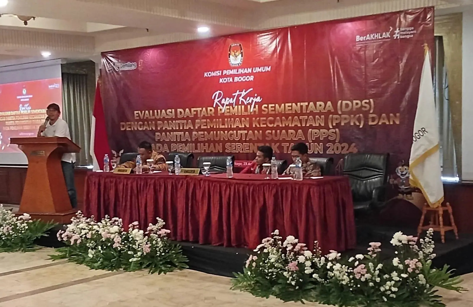 KPU Kota Bogor Gelar Raker Evaluasi