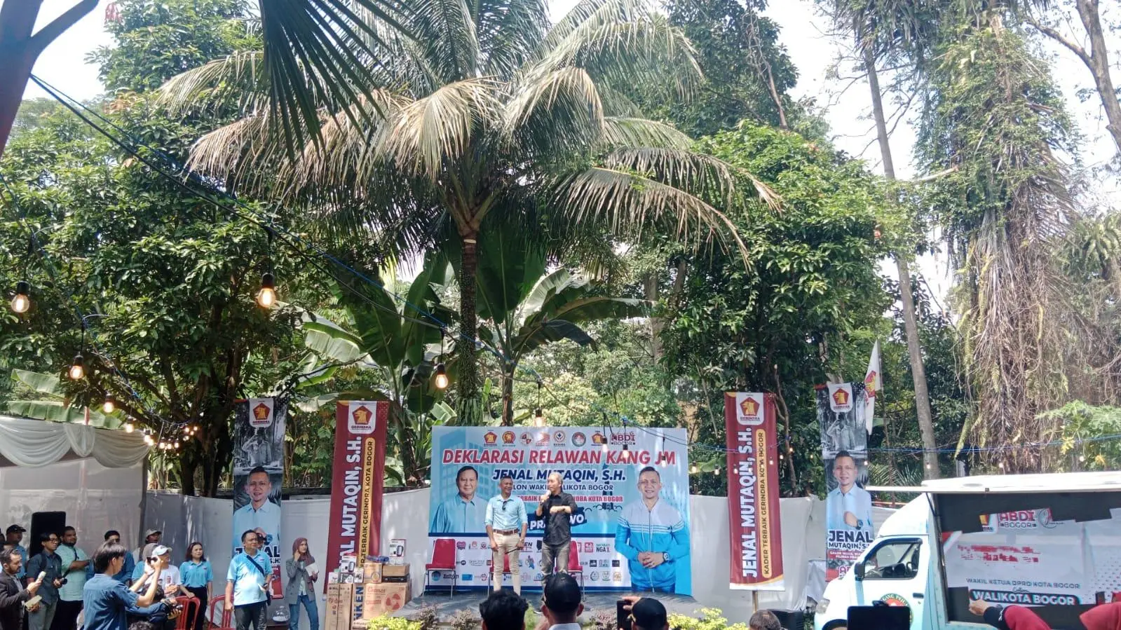 Relawan JM Deklarasi sekaligus Peresmian Posko Pemenangan Abdi Bogor