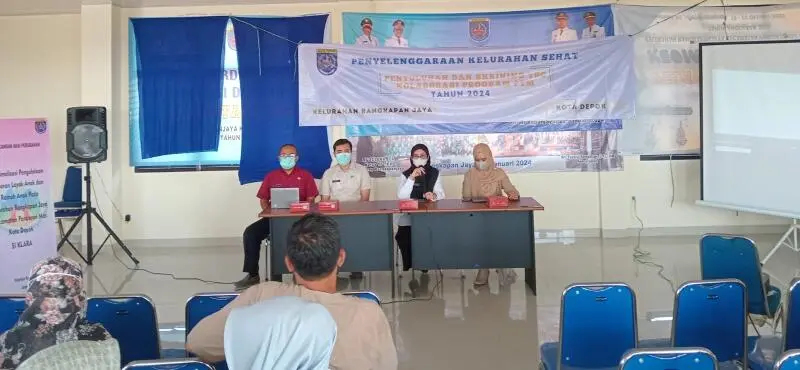 Kelurahan Rangkapan Jaya adakan Penyuluhan dan Skrining TBC