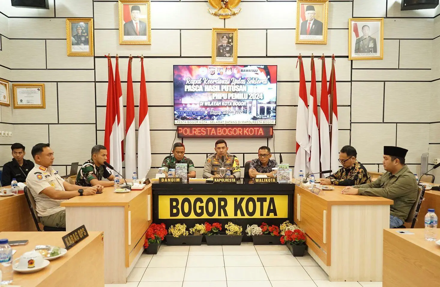 KPU Kota Bogor Lakukan Penyandingan Data dugaan Pengurangan Suara