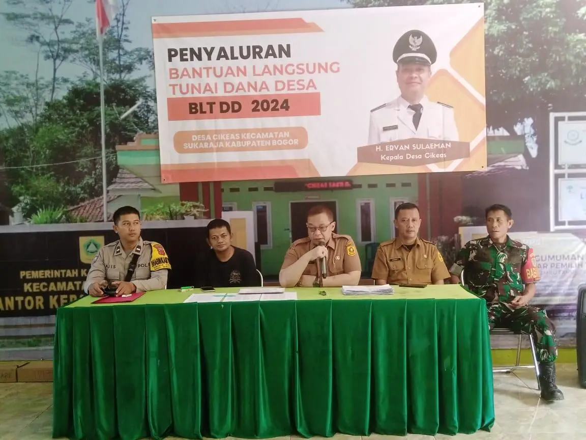 Kades Cikeas : Gunakan Dana Desa Untuk Kepentingan Pokok
