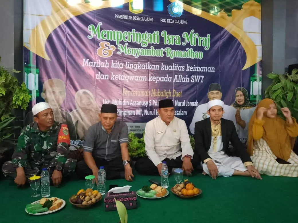 Babinsa Hadiri Pengajian Sambut Ramadhan