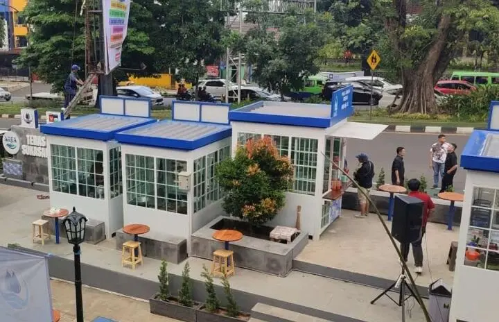 Perumda Tirta Pakuan Kota Bogor Bangun Teras Sukasari, Cocok Banget untuk Nongki