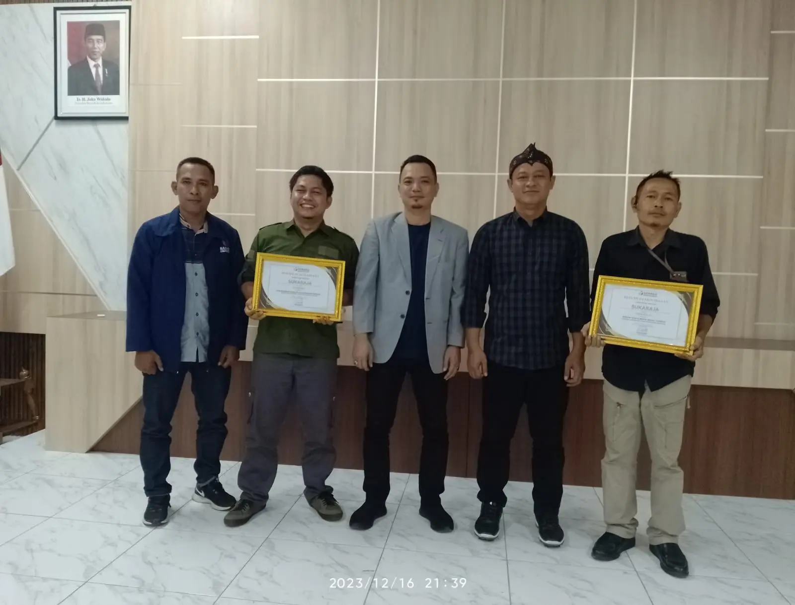 Panwascam Sukaraja Sabet Dua Penghargaan