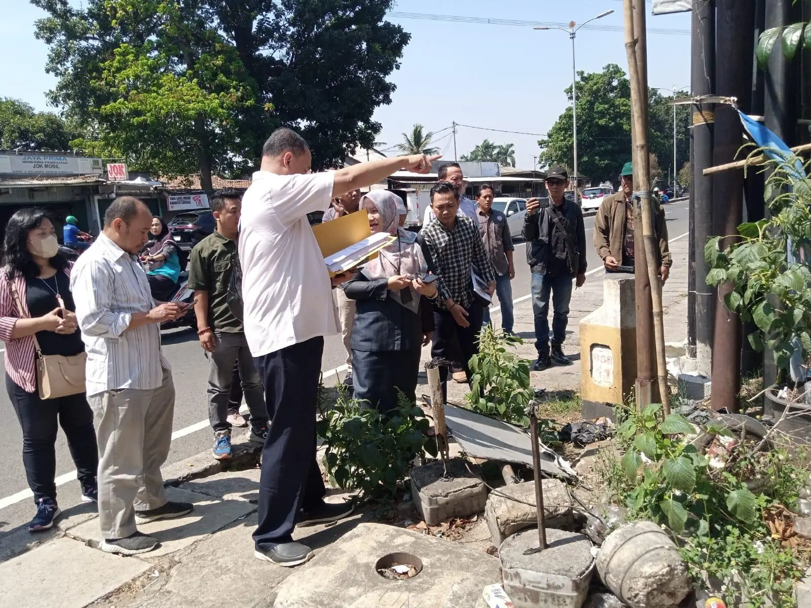 Gugatan PMH Ruko Cibinong Indah Nanggewer Masuk Perkara Peninjauan Setempat