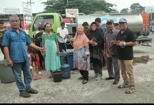 Warga Desa Parakan Jaya Kekeringan, Pemkab Bogor Salurkan Bantuan Air