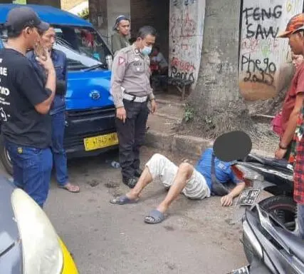 Polisi Gagalkan Aksi Percobaan Bunuh Diri Seorang Pria di Citereup Bogor