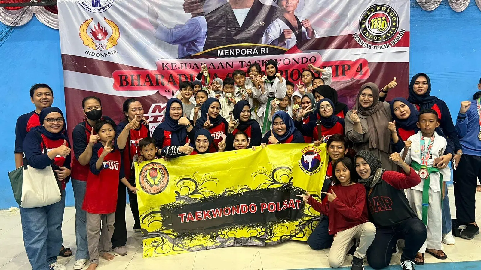 SDN Polsat Raih Medali di Kejuaraan Taekwondo Bharaduta Championship 4
