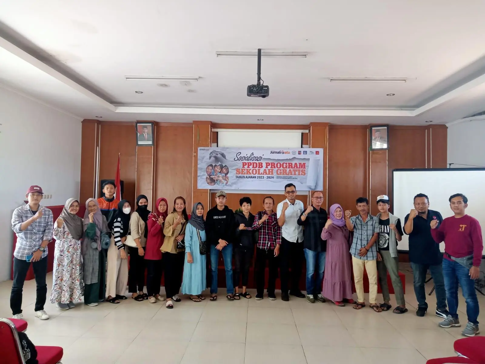 Program Sekolah Gratis Forum Jurnalis Satu Mendapat Banyak Dukungan dan Perlunya Disosialisasikan