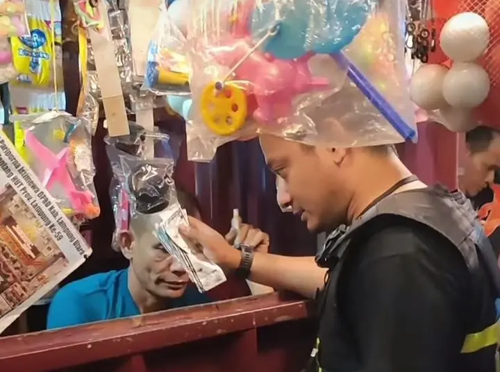 Lurah Sempur Sidak Penjual Obat Terlarang Berkedok Warung Aksesoris