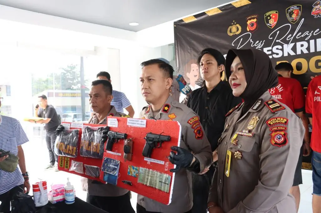 Mengaku Anggota Polisi, 4 Pencuri Ini Berhasil Diringkus Jajaran Polsek Jonggol