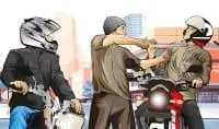 Pengendara Motor di Desa Kranggan Menjadi Korban Begal
