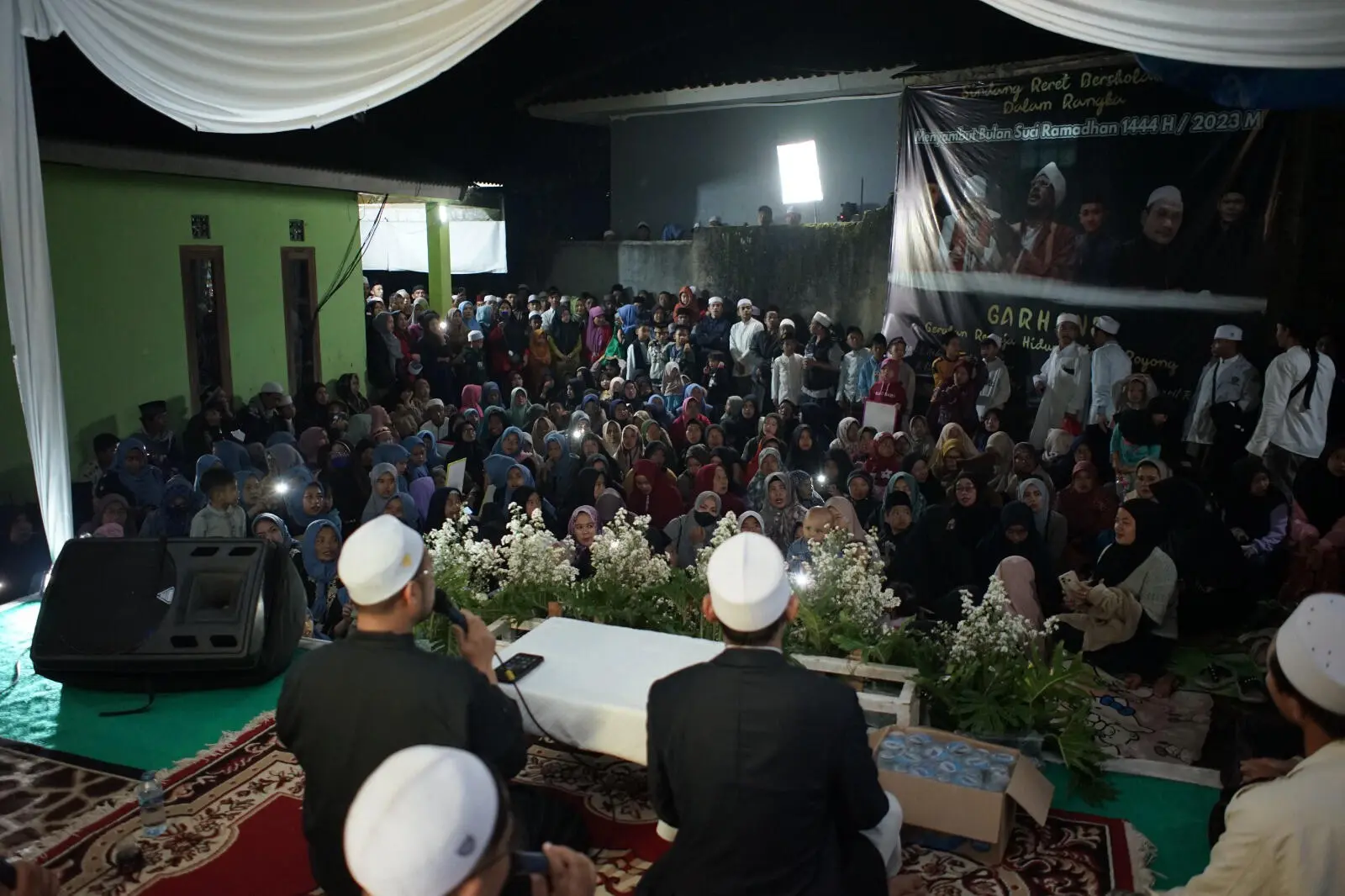 Sambut Ramadhan Warga Sindangreret Gelar Sholawat dan Do’a Bersama