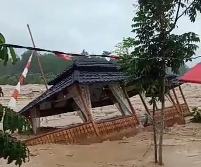 Tiga Desa Terendam Banjir di Lahat Sumatra Selatan
