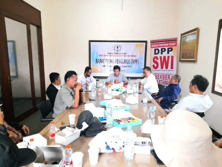 SWI Rapat Pleno Dalam Rangga Menjadi Konstituen Dewan Pers