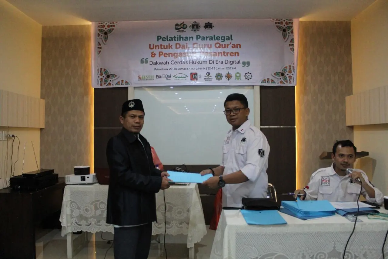 Deklarasi dan Pengukuhan Pengurus Tandai Pendirian LBH Hidayatullah Riau