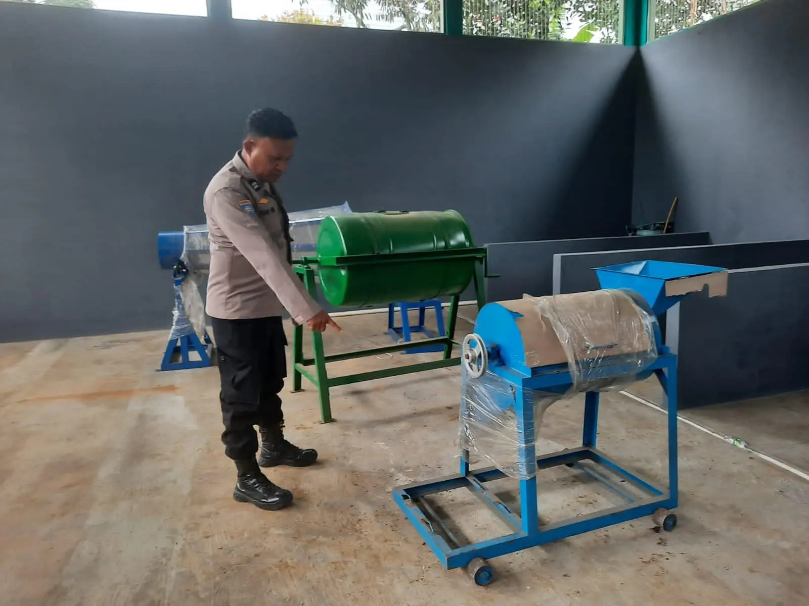 Parah, Mesin Pengolah Sampah Milik Kelurahan Bojongkerta Digondol Maling