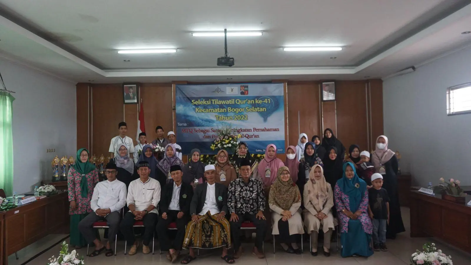 Ratusan Santri dan Santriwati Ikuti Seleksi Tilawatil Qur’an di Kecamatan Bogor Selatan